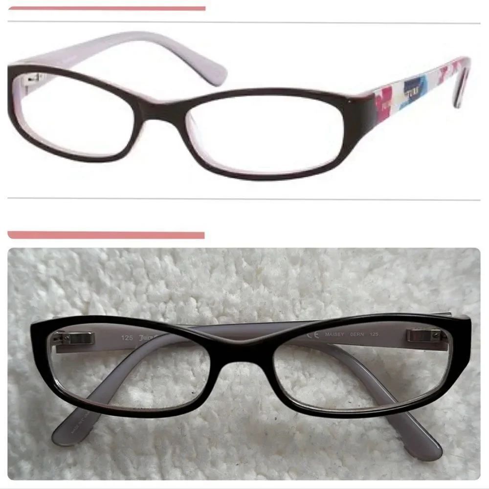 Juicy Couture MAISEY 0ERN 125 Kids Eyeglasses Frame Ice Pink Rectangle